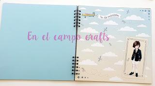 Album de fotos y libro de firmas para comunión