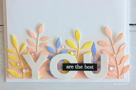 Die Cut Ink Blending