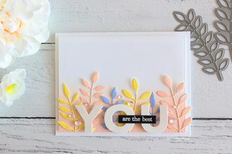 Die Cut Ink Blending