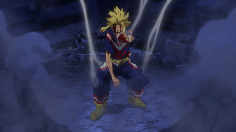 Boku no Hero Academia cap 11: All Might vs All For One el final