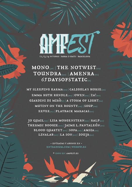[Noticia] Cartel definitivo del AMFest 2018