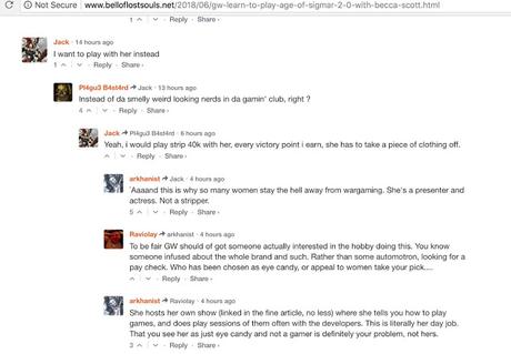 Actitudes marginales y anecdoticas en Warhammer o eso esperamos