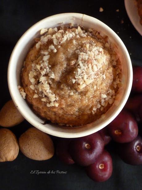 Magdalenas en vasitos con Espelta Magdalenas en vasitos con Espelta