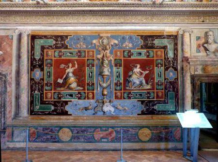 Alegorías de la Geometría de la Villa d´Este en Tívoli