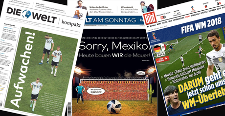 Prensa alemana explotó tras histórica derrota ante México