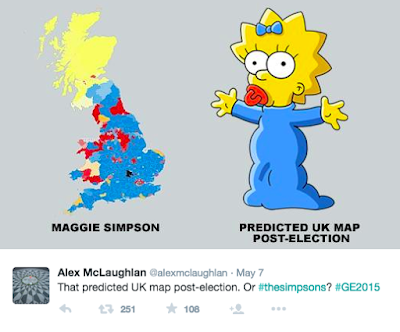 Personajes geográficos de Mat Groening.