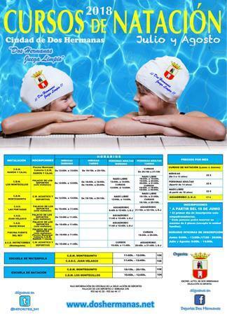 Abierto el plazo de inscripción para los cursos de natación 2018