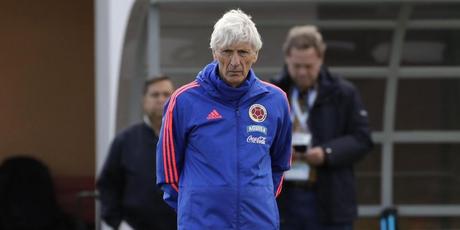 José Pékerman, DT de Colombia.  Foto: EFE