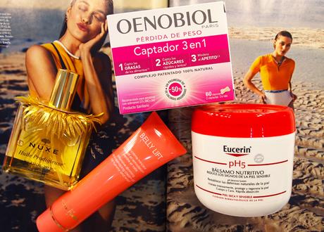 Belleza cuerpo Junio 2018 nuxe, oenobiol, jean piaubert,