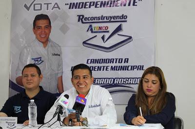 RICARDO ROSADO DE LA ROSA, CANDIDATO INDEPENDIENTE A LA PRESIDENCIA MUNICIPAL DE ATENCO PROPONE RECUPERAR LA SEGURIDAD HACIA LAS MUJERES.