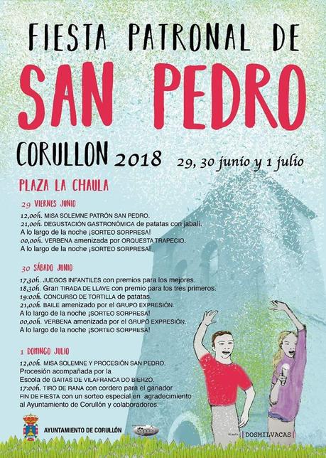 Fiestas de San Pedro 2018 en Corullón