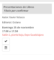 [EVENTOS] Presentación de libros en la FILG 2018