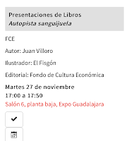 [EVENTOS] Presentación de libros en la FILG 2018