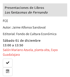 [EVENTOS] Presentación de libros en la FILG 2018