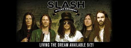 Nuevo disco de Slash con Myles Kennedy & The Conspirators el 21 de septiembre: 'Living the Dream'
