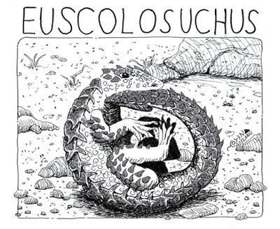 Los cocodrilos mesozoicos de John Meszaros