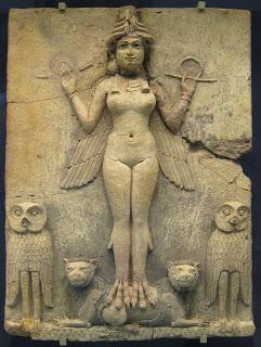 Mito babilónico del descenso de Ishtar al inframundo