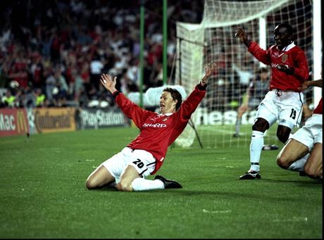Resultado de imagen para manchester united vs bayern munich 1999