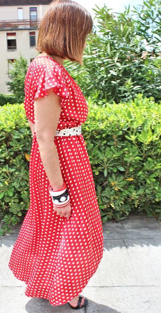 MIS LOOKS - VESTIDO LUNARES
