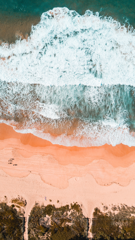 Una playa en mi salón