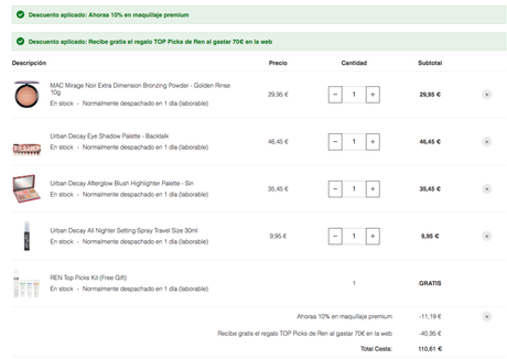 ¡Súper código descuento en Look Fantastic en marcas de LUJO ! ¡Súper código descuento en Look Fantastic en marcas de LUJO !