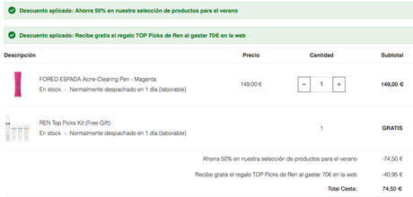 ¡Súper código descuento en Look Fantastic en marcas de LUJO ! ¡Súper código descuento en Look Fantastic en marcas de LUJO !