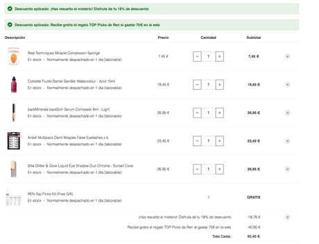 ¡Súper código descuento en Look Fantastic en marcas de LUJO ! ¡Súper código descuento en Look Fantastic en marcas de LUJO !