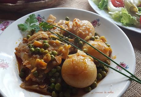 Cazapa en caldeirada o a la gallega