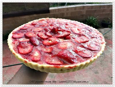 Tarta de fresas