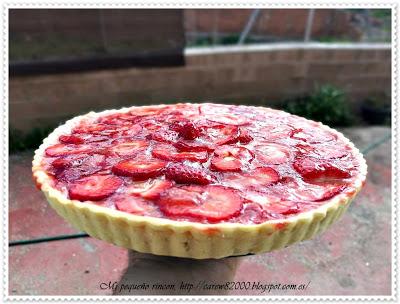 Tarta de fresas