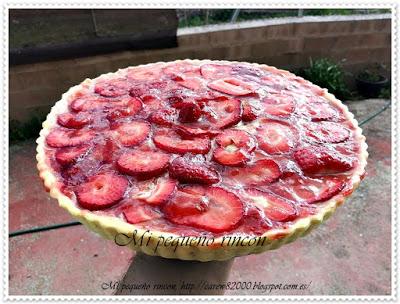 Tarta de fresas