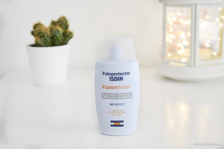 Mi protector solar favorito del momento: Fusion Water de Isdin