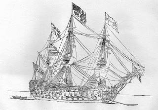 La batalla naval de los Santos, John Richard Hale