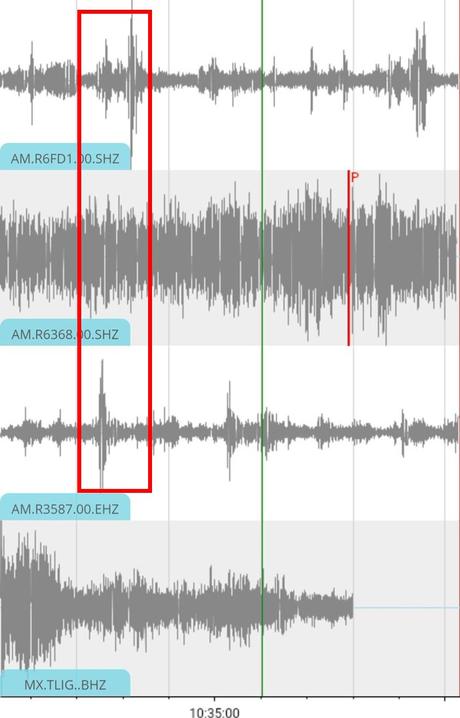 Terremoto artificial en México