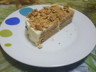 TARTA DE LECHE CONDENSADA, NATA, LIMÓN Y GALLETAS