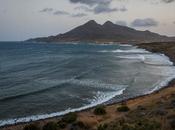 Playas sedimentos lava