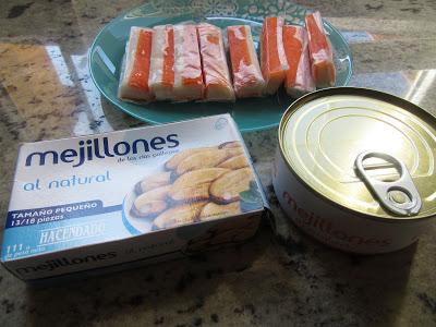 ingredientes Huevos rellenos de mejillones Thermomix