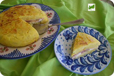 Tortilla de Patatas, York, Queso y Cabello de Ángel