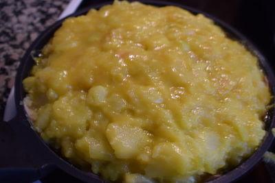 Tortilla de Patatas, York, Queso y Cabello de Ángel