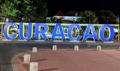 Willemstad a la noche. Curazao