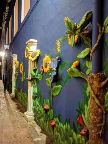 Willemstad a la noche. Curazao Willemstad a la noche. Curazao