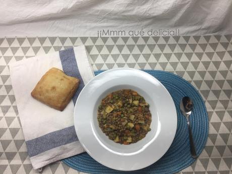 LENTEJAS A LA JARDINERA LENTEJAS A LA JARDINERA