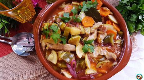 Lomo de cerdo en tiras en salsa agridulce Lomo de cerdo en tiras en salsa agridulce