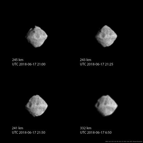 La sonda Hayabusa 2 a sólo 6 días del asteroide Ryugu