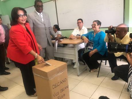 Emma se declara ganadora Rectoría UASD; dice va arriba en todas las Facultades.