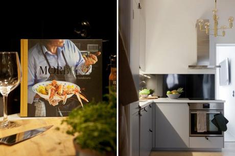 piso pequeño decoración minipisos decoración masculina decoración en oscuros cocina pequeña cocina nórdica cocina moderna cocina abierta   