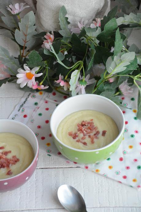 Crema de coliflor al azafrán