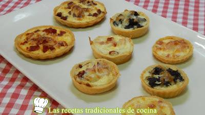 Receta fácil de tartaletas con masa casera y rellenos variados