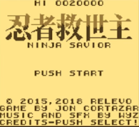 Relevo anuncia por sorpresa la conversión de Ninja Savior para Game Boy