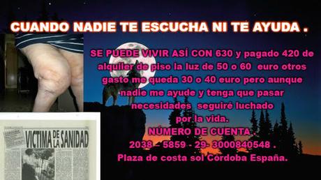 Solidaridad y humanidad donde se ha ido ya casi no existe .